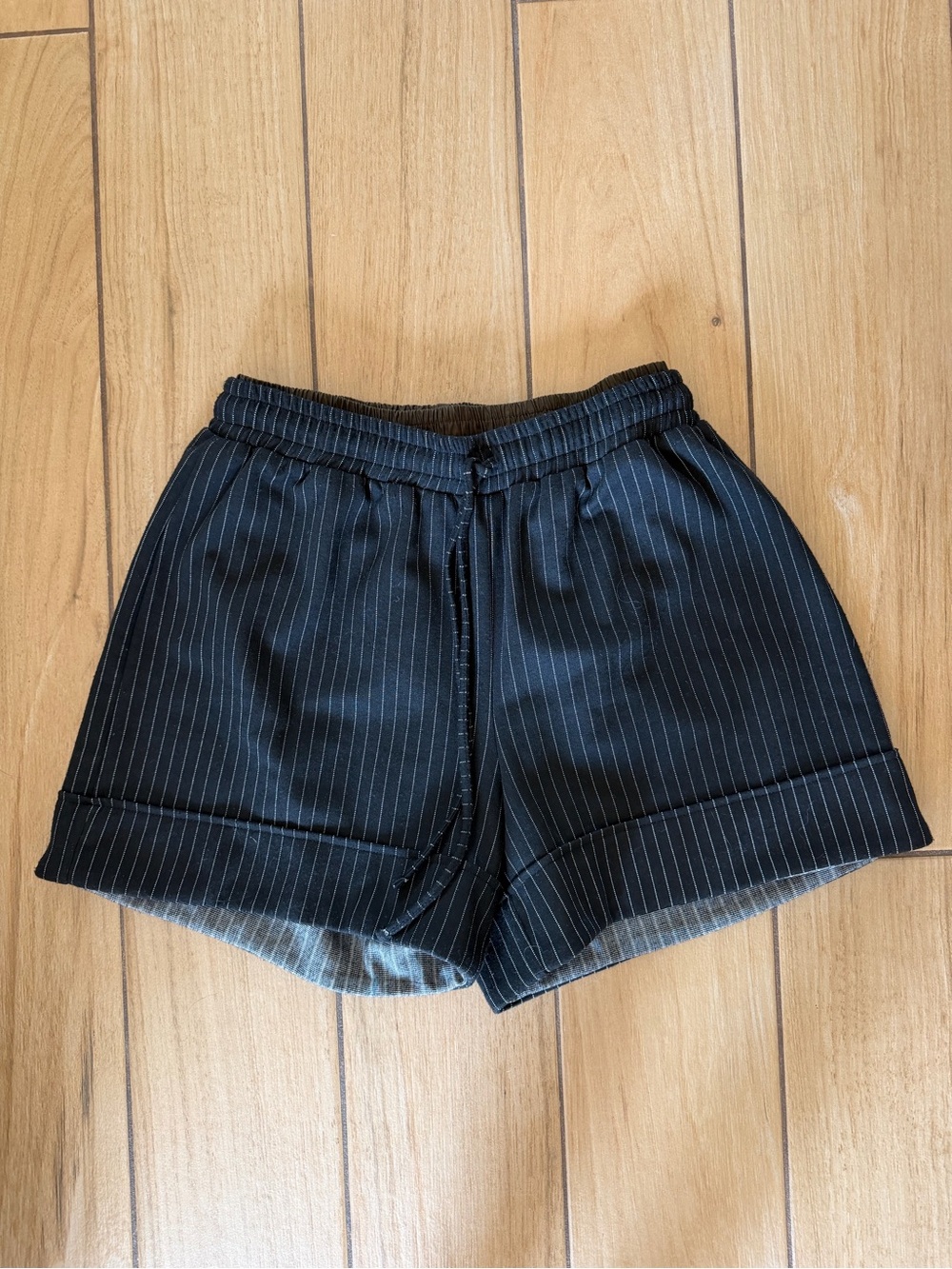 Zara Pinstripe Women's Shorts